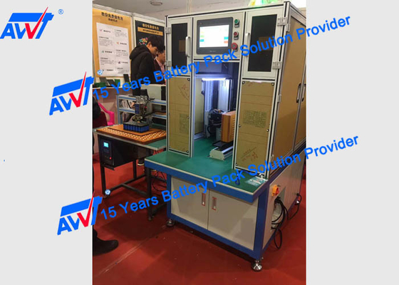 Lithium-Batterie-Stellen-Schweißer Double Side AWT automatischer 18650 32650 HDL6030 pneumatisches 2800-3500pcs/Hours 380V 5000A